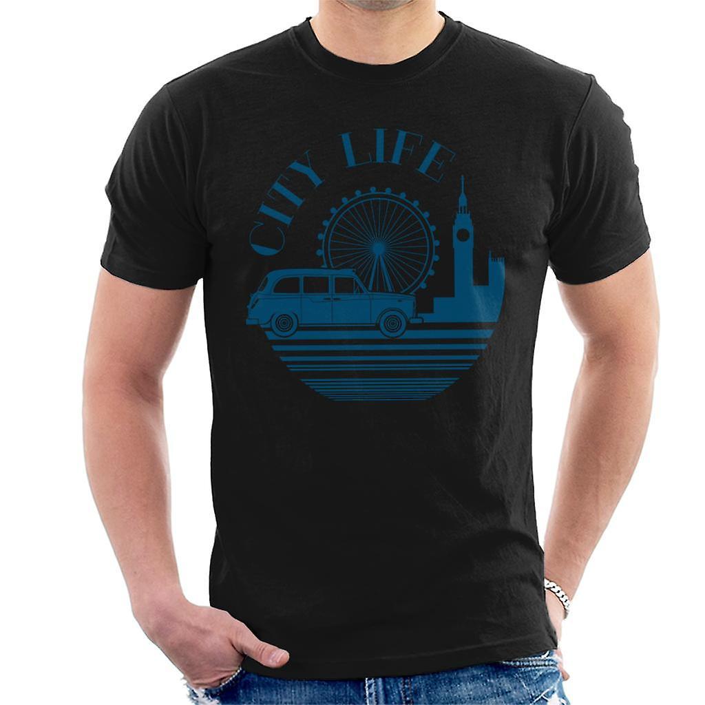 London Taxi Company City Life Men's T-Shirt Black Small