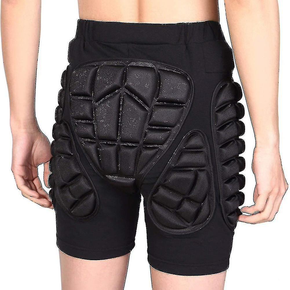 Szltcv Hip Butt Protection Shorts Eva Paded Guard Short Pants For Ski Outdoor Ice Skating Snowboard M