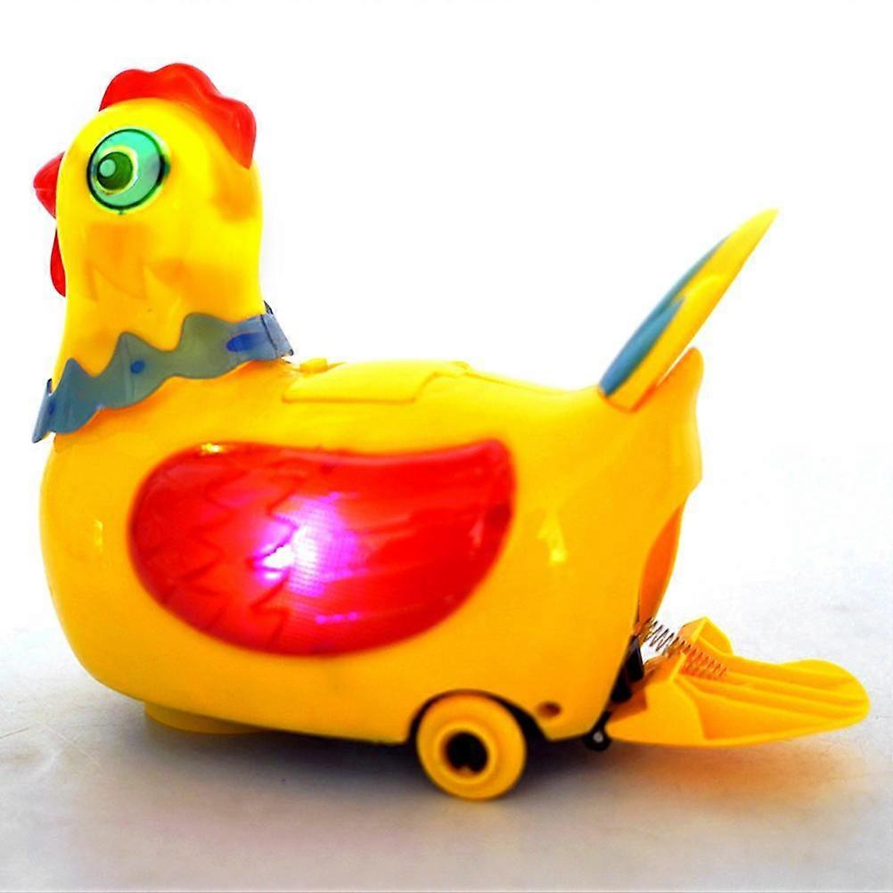 Aespa Electric Hen Laying Eggs Toy For Kids Hen Laying Eggs Walking Toy With Colorful Light And Music Interactive Toys