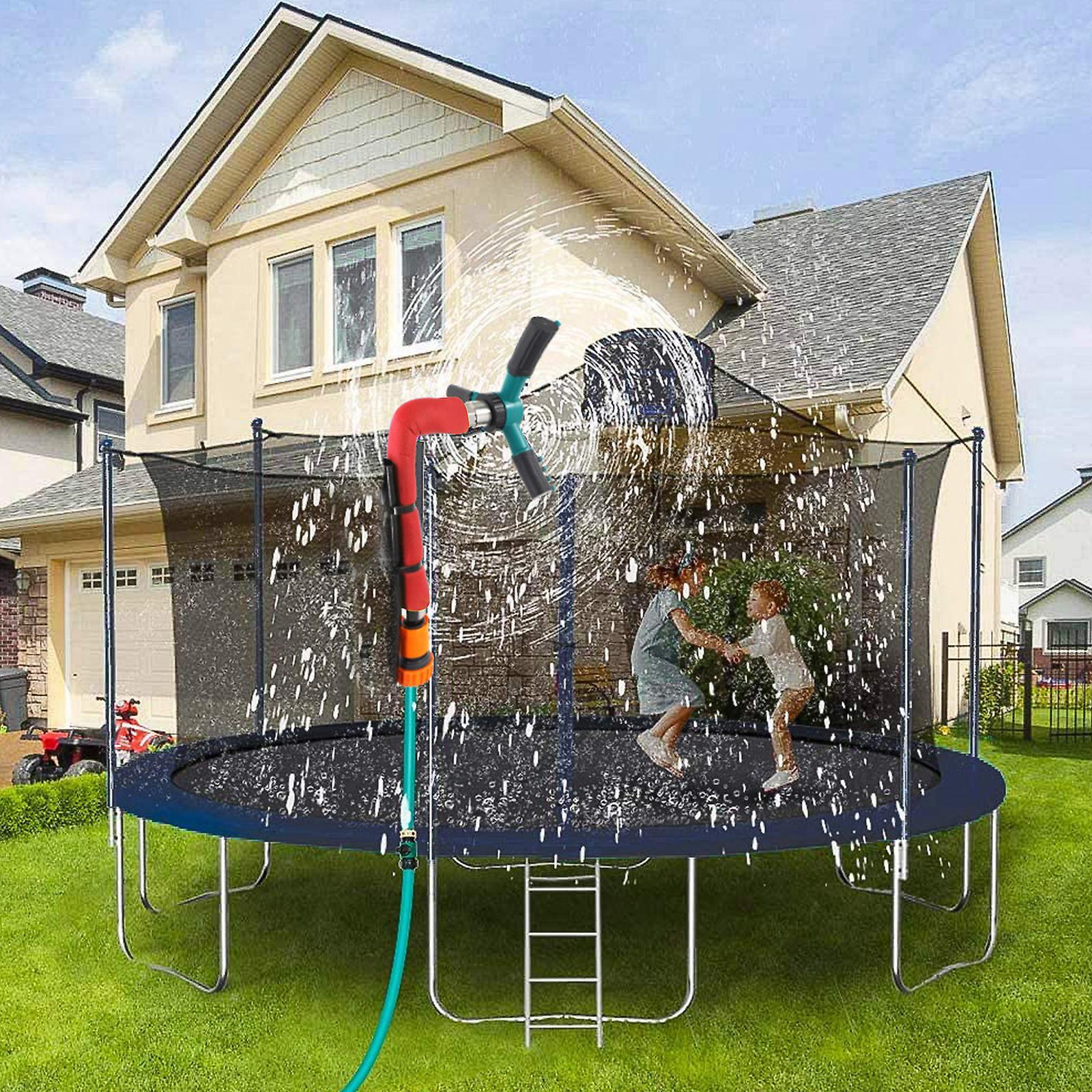 Gaoguang Trampoline Sprinklers, Garden Sprinklers, 360 Degree Rotating Sprinklers Large Area Coverage, Trampoline Sprinklers Garden Trampoline Spri...