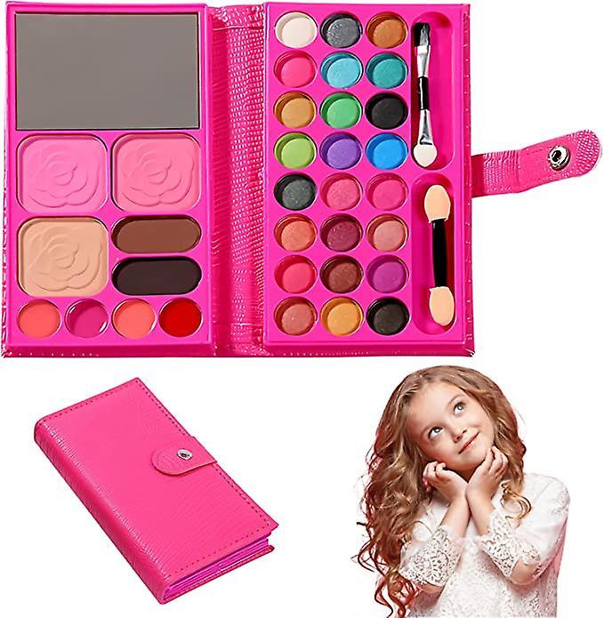 Dewenwils Dww-Lavable Maquillage Enfant Jouet pour Fille, Palette de Maquillage, Maquillage Enfant Jouet Fille, Ensemble de Maquillage Lavable pour...