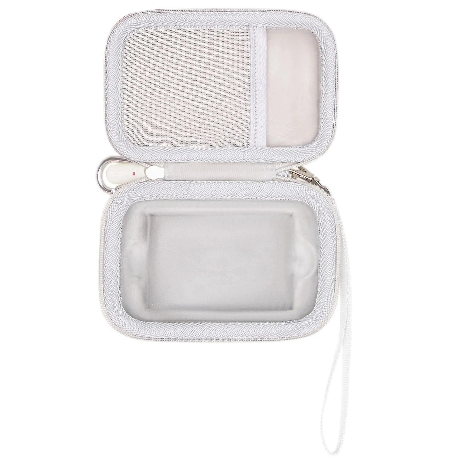 Begleri Ltgem Eva Hard Case For Samsung T7 Shield/t7/t7 Touch Portable Ssd External Solid State Hard Protective Cover Storage Bag white