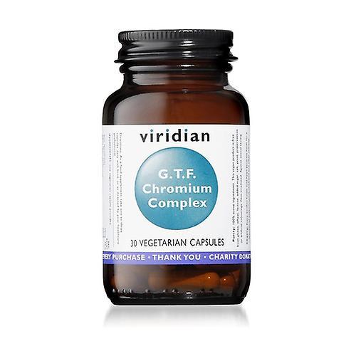 Viridian GTF Chrome complex 30 capsules