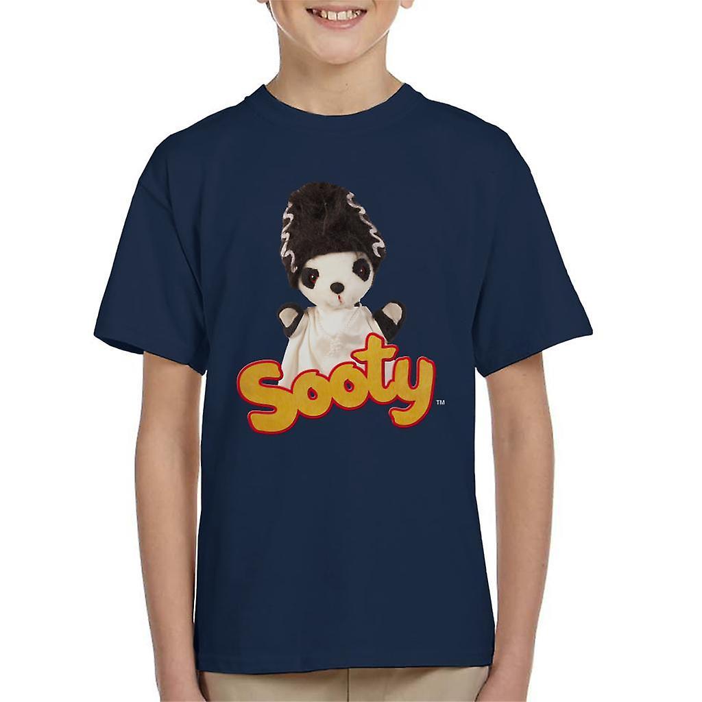 Sooty Halloween Spooky Soo Kid's T-Shirt Navy Blue Small (5-6 yrs)