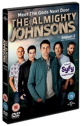 The Almighty Johnsons Series 2 DVD (2012) Emmett Skilton cert 15 4 discs - Region 2