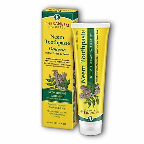 Organix South TheraNeem Naturals Mint Toothpaste, 4.23 Oz (Pack of 1)