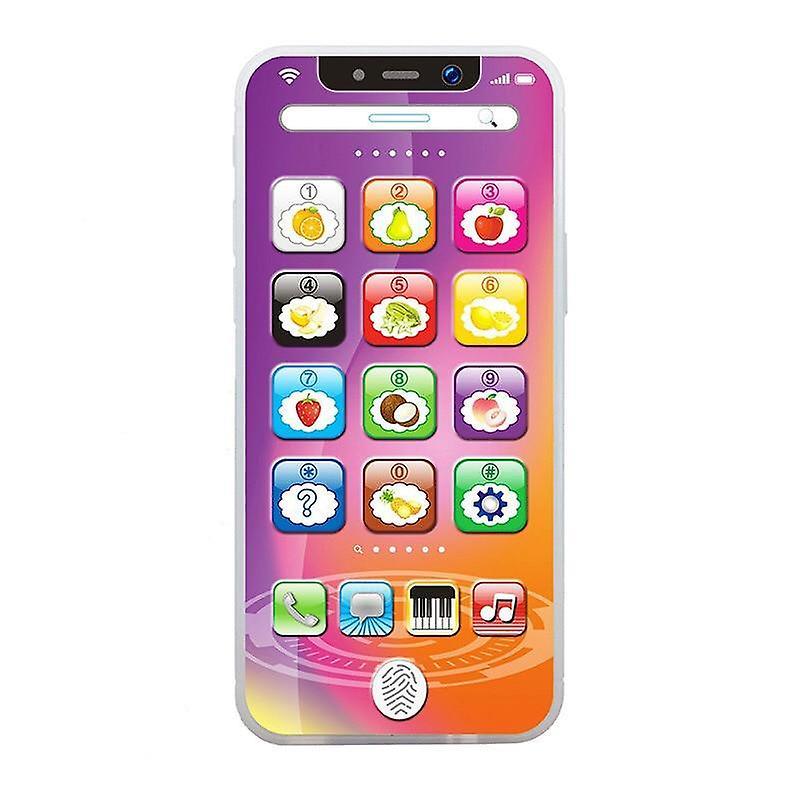 Slowmoose Smart Screen Mobile Phone Toy - Multi Function Simulation Pink No Charger