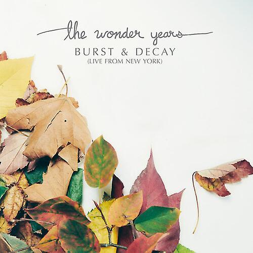 HOPELESS RECORDS The Wonder Years - Burst & Decay: Live From New York  [VINYL LP] Explicit, Red, White, Colored Vinyl, Green, Orange USA import