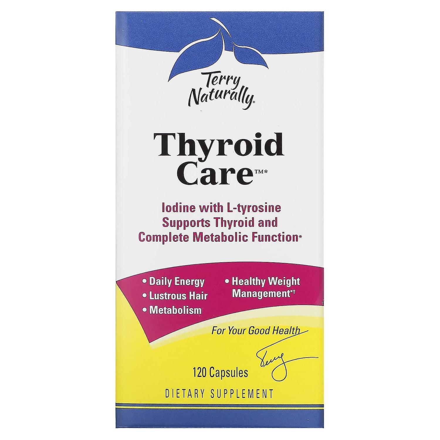 Terry Naturally, Thyroid Care,  120 Capsules