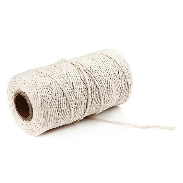 Slowmoose Natural Jute Baker Twine Burlap String Hemp Craft Rope Pure natural white