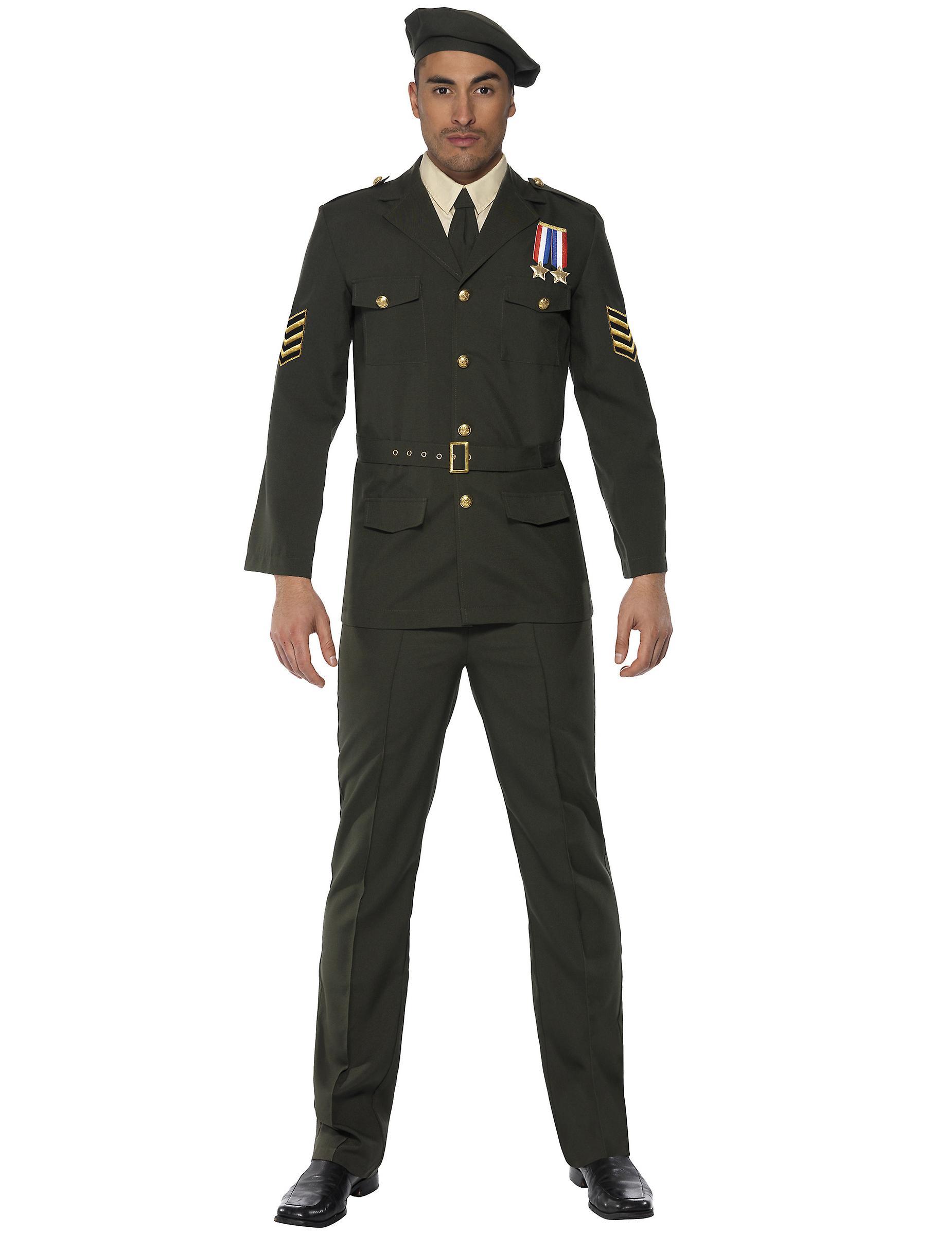 Uniform Disguise military officer man L