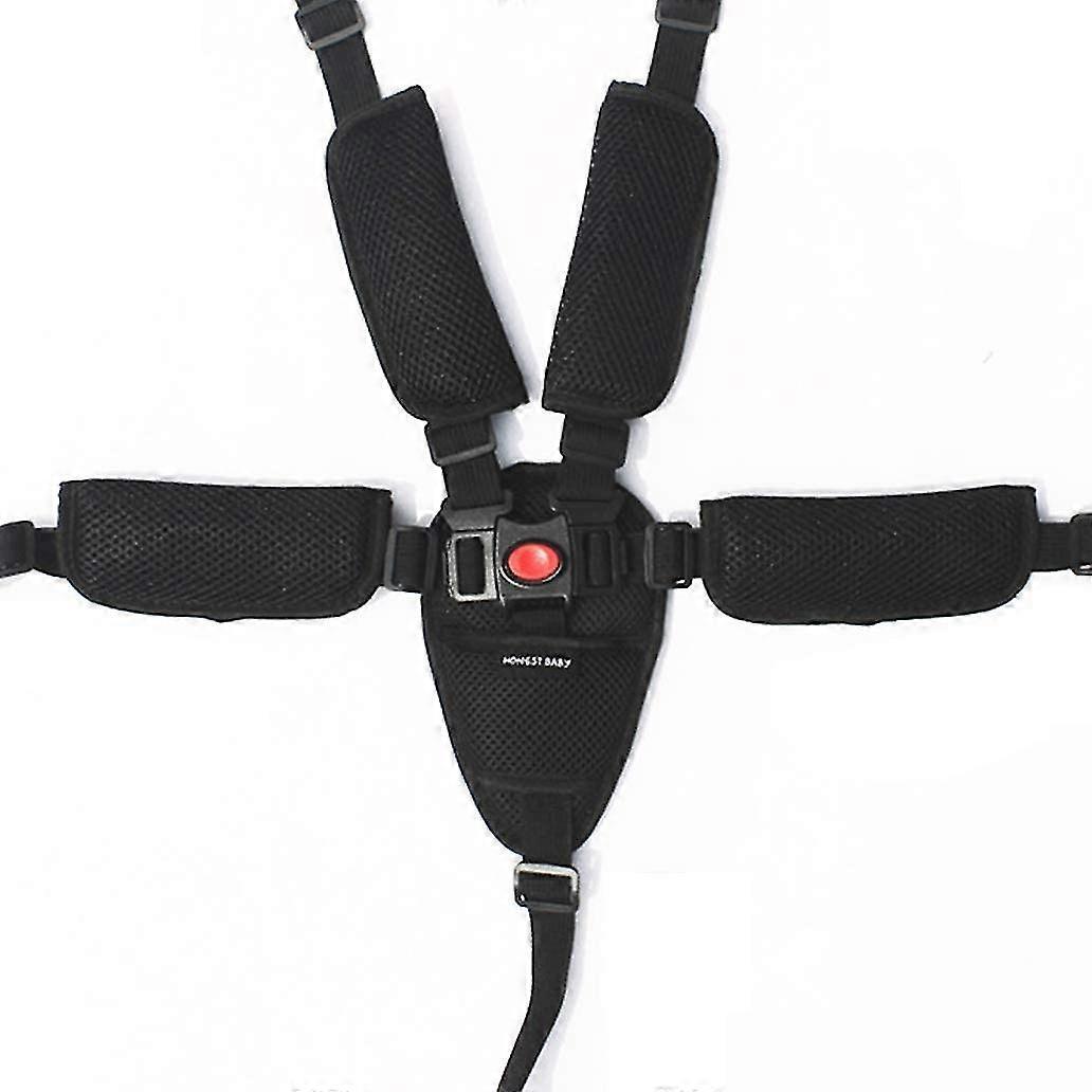 Baby Safety Belt Harness - Adjustable 5 Point Safety Harness - Universal For High Chair, Stroller JKW