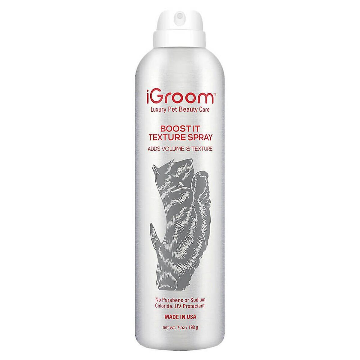 iGroom Boost It Texture Spray - Adds Volume and Texture, 199ml Does not apply