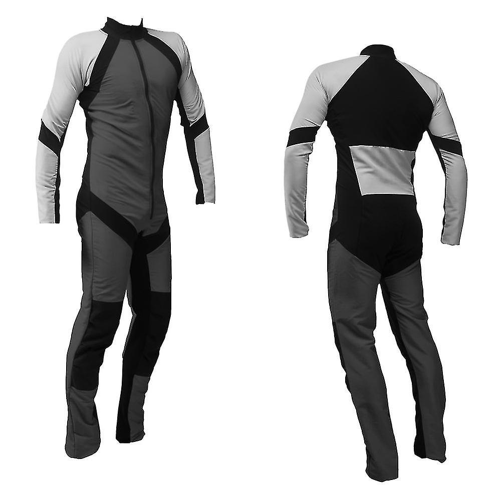 SkyexSuits Skydiving freefly  suit se-09 Gray and silver Xxxl / men