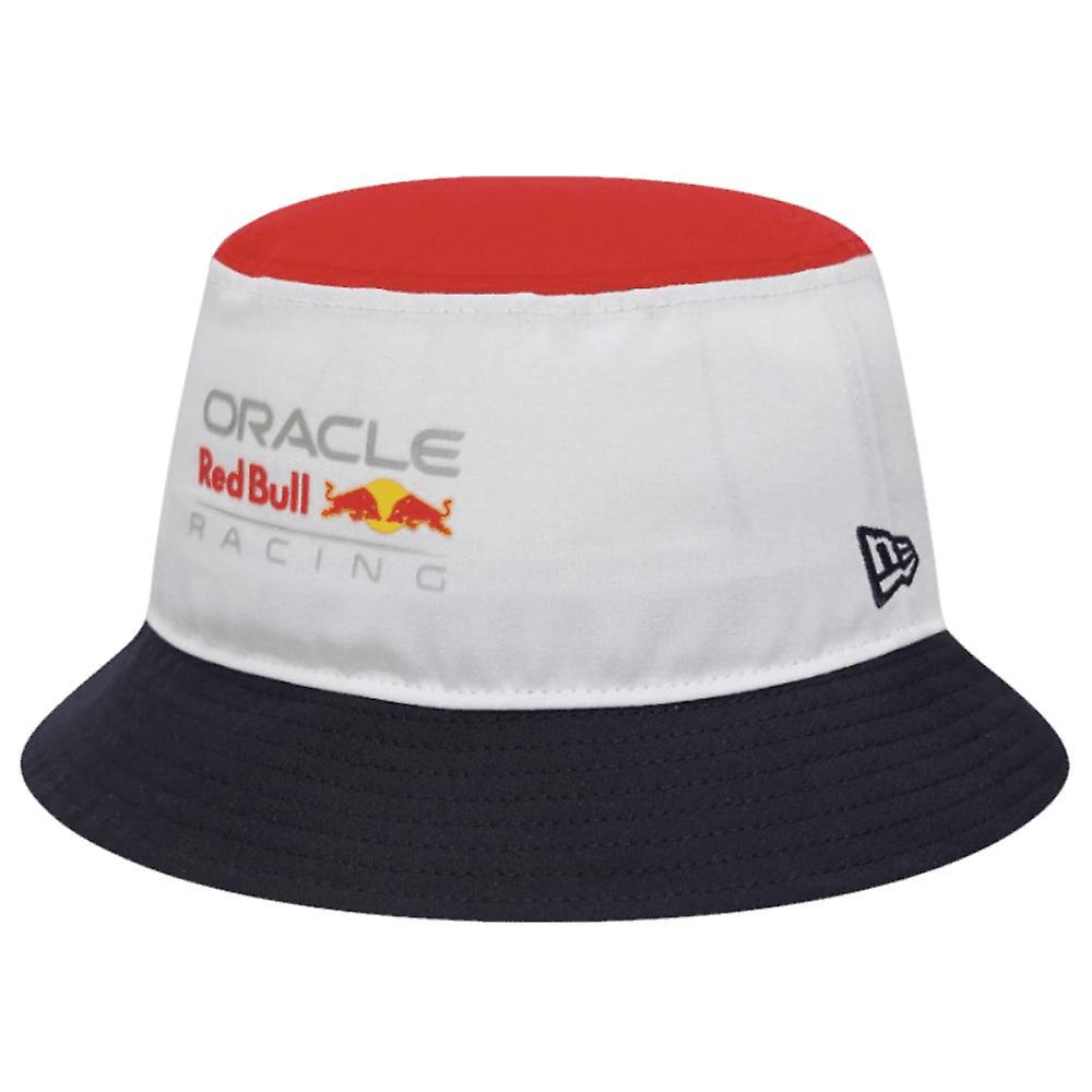 New Era 2023 Red Bull Racing White Bucket Hat One Size