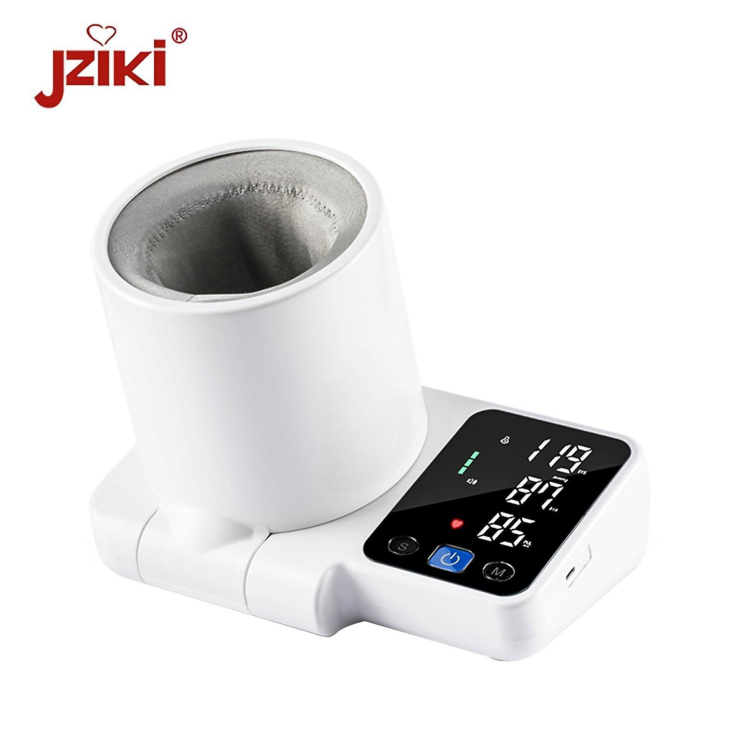 JZIKI ZK-B883 Arm Barrel Electronic Blood Pressure Monitor Digital BP Monitor Tonometer Movable Engl