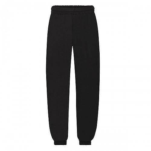 Fruit Of The Loom Childrens/Kids Unisex Jog Pants / Jogging Bottoms Black 14-15