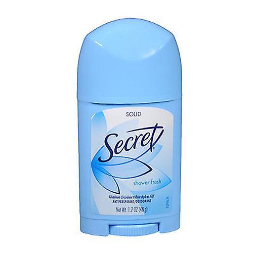 Secret  Anti-Perspirant Deodorant Wide Solid, Shower Fresh 1.7 oz (Pack of 1)