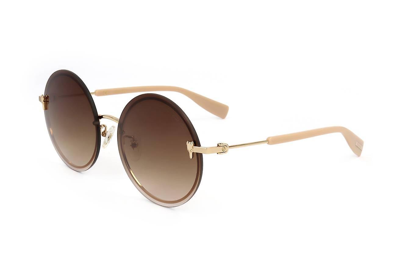 Sunglasses Trussardi STR412F 200 GOLD 59/17/147 WOMAN 59 mm