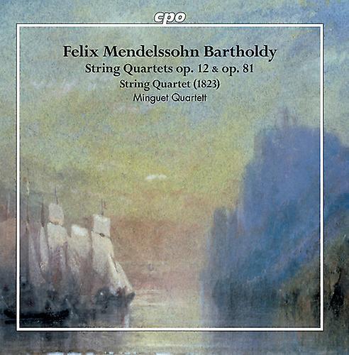 Cpo Records Mendelssohn / Minguet Quartett - String Quartets 2  [COMPACT DISCS] USA import