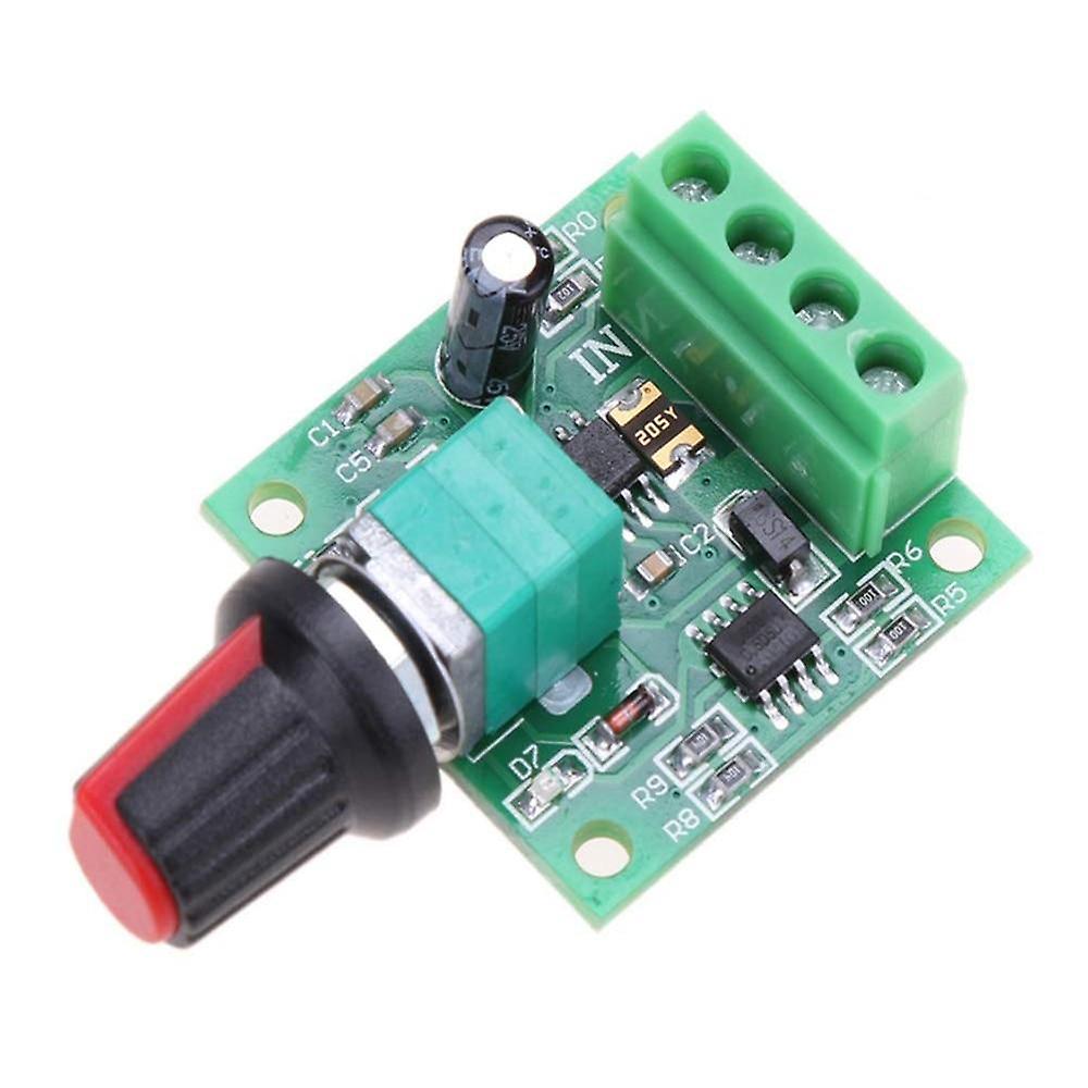 Slowmoose Dc 1.8v/3v/5v/6v/12v 2a Pwm Motor Speed Controller - Low Voltage Motor Speed