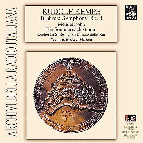 Urania Rudolf Kempe - Symphony No 4  [COMPACT DISCS] USA import