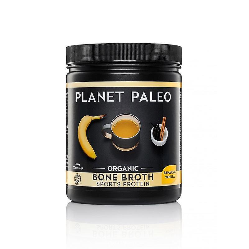 Planet Paleo Organic Bone Broth Protein Powder Vanilla & Banana 480g (PP6024