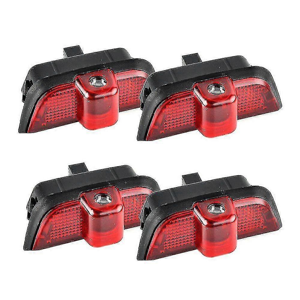 Jeek 4x For Mercedes Door Lights Led Projector Ghost Shadow Fit For W204 2008-2013