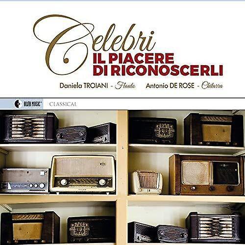 Alfamusic Troiani,Daniela / De Rose,Antonio - Celebri: Il Piacere Di Riconoscerli  [COMPACT DISCS] Italy - Import USA import