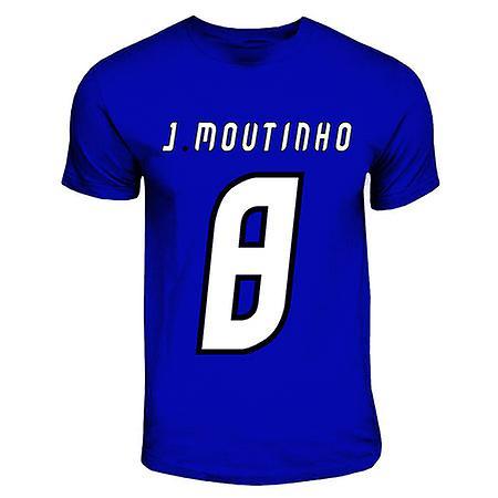 Gildan Joao Moutinho Porto Hero T-shirt (royal Blue) Womens S (Size 10 - 32 inch Chest)