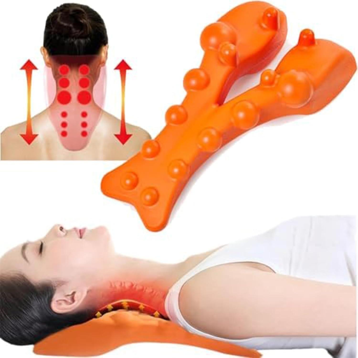 Frusde Trapezius Massager, Trapezius Trigger Point Massager For Neck Shoulder Muscle Pain Relief, Deep Tissue Myofascial Massage Device Neck Massager