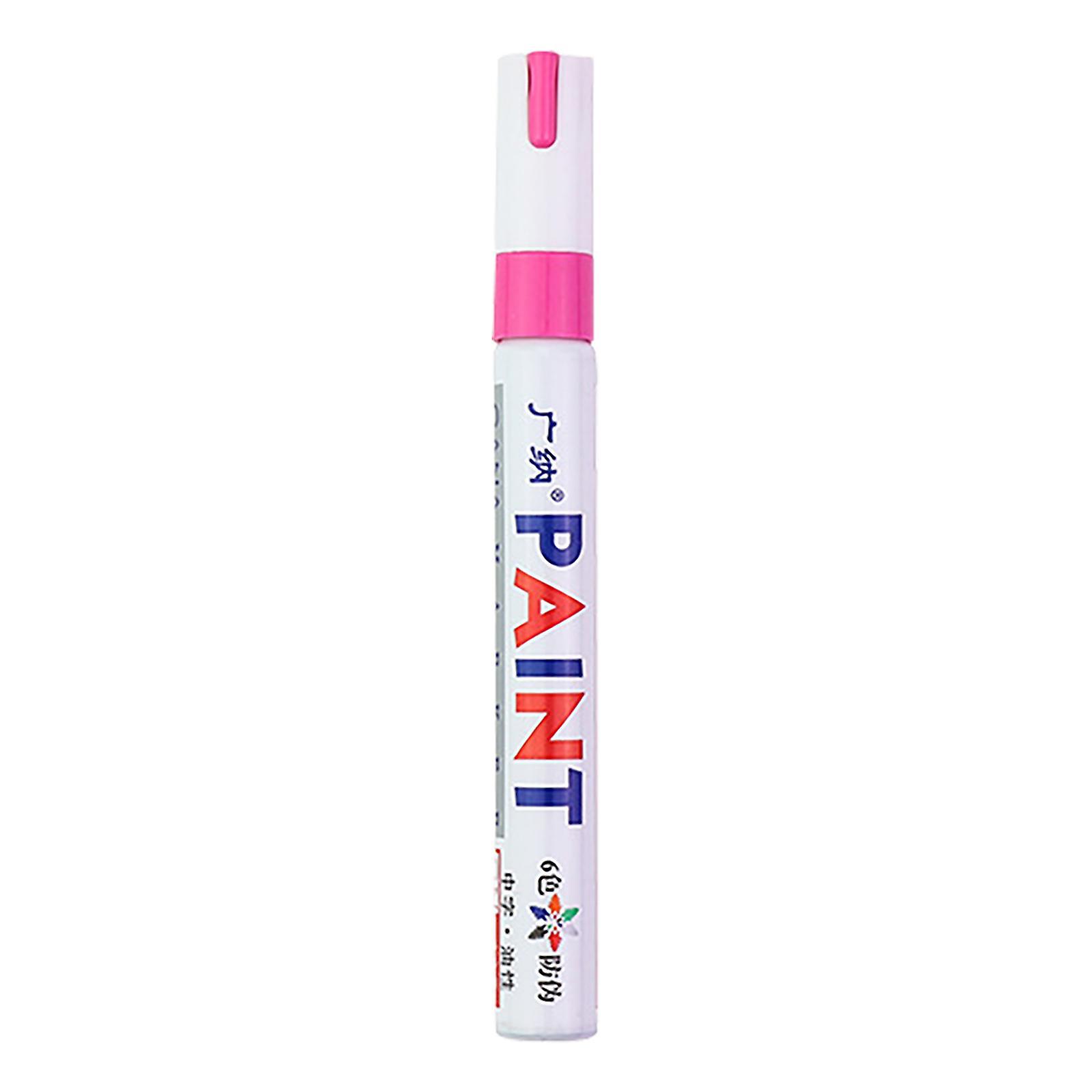 Lovvinjew Tile Marker Repair Wall Grout Pen White Grout Marker Odorless Non Toxic Pink