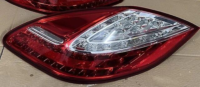 Jelivey Led Tail Light For Porsche Panamera 2010-2013 Rear Bumper Lamp Flow Turn Signal right red turn signal