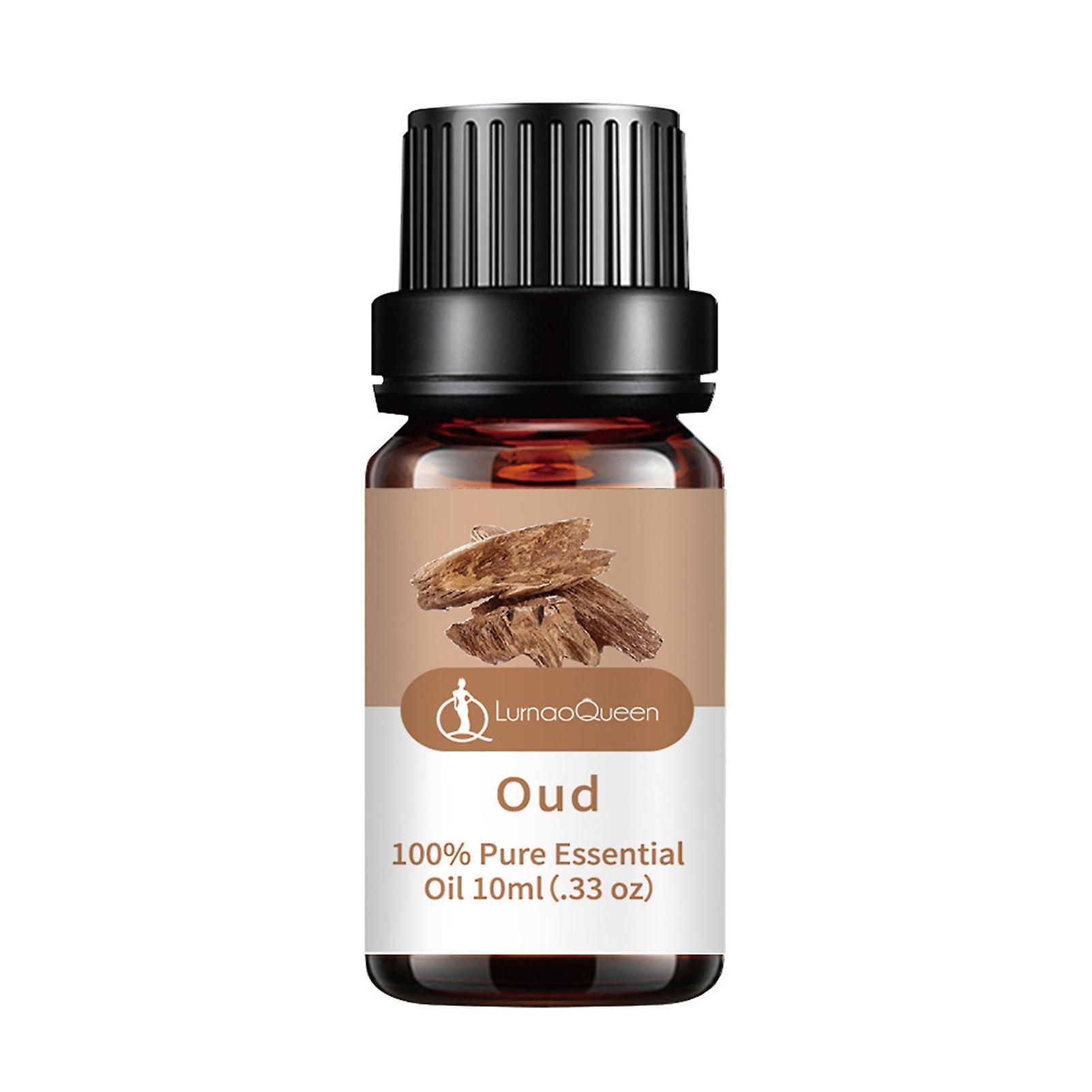 Popubear 10ml Oud Essential Oil Moisturizing Sleeping Aid Massage Essence For Yoga Room Aloe