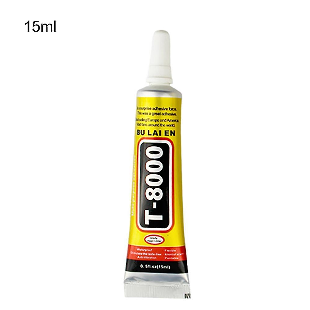 fornnerg 15/50ml T8000 High Viscosity Phone Screen Frame Repair Glue Adhesive Liquid 15ml