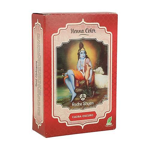 Radhe Shyam Dark Mahogany Henna 100 g of powder