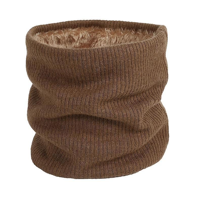 Slowmoose Winter / Neck Warmer Cotton Scarf coffee-350852