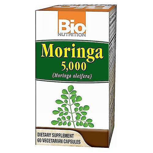 Bio Nutrition Inc Moringa Super Food, 5000 mg 60 VEG CAPS (Pack of 1)