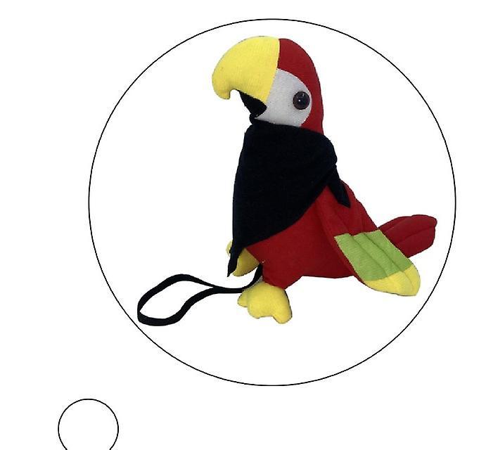 Tinksky Pirate Parrot Cartoon Parrot For Shoulder Halloween Cosplay Parrot Stuffed Toy 20.00X18.00X11.50CM