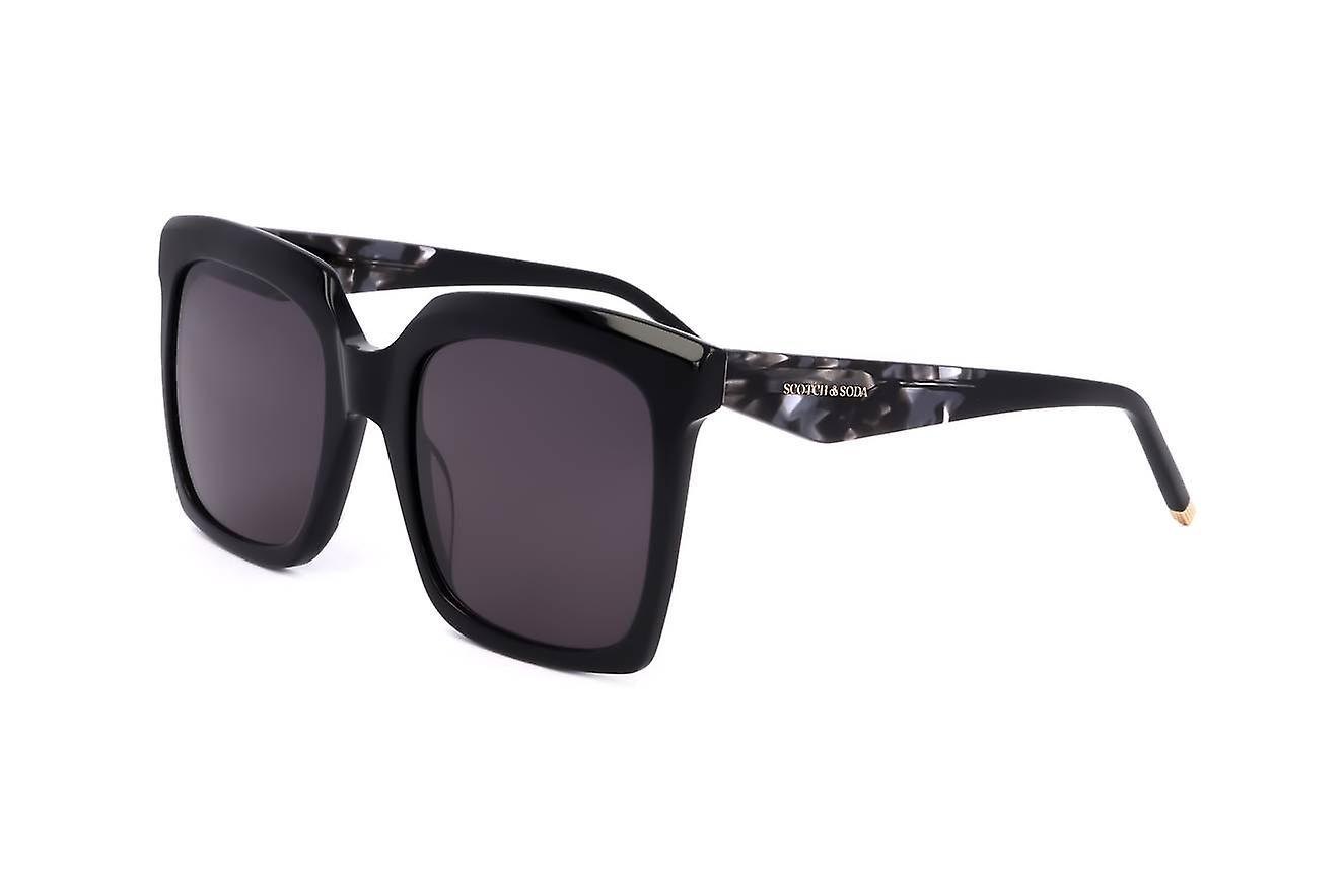 Sunglasses Scotch & Soda SS7009 010 BLACK 54//140 WOMAN 54 mm