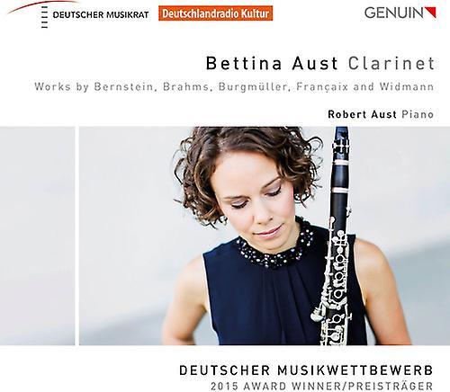 Genuin Bernstein / Brahms / Aust - Bettina Aust Clarinet  [COMPACT DISCS] USA import