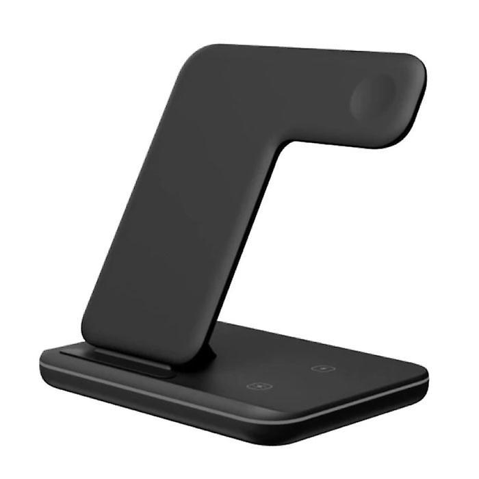 DCAE 3 in 1 Charging Station for Apple iPhone / iWatch / AirPods - Charging Dock 15W Wireless Pad Black