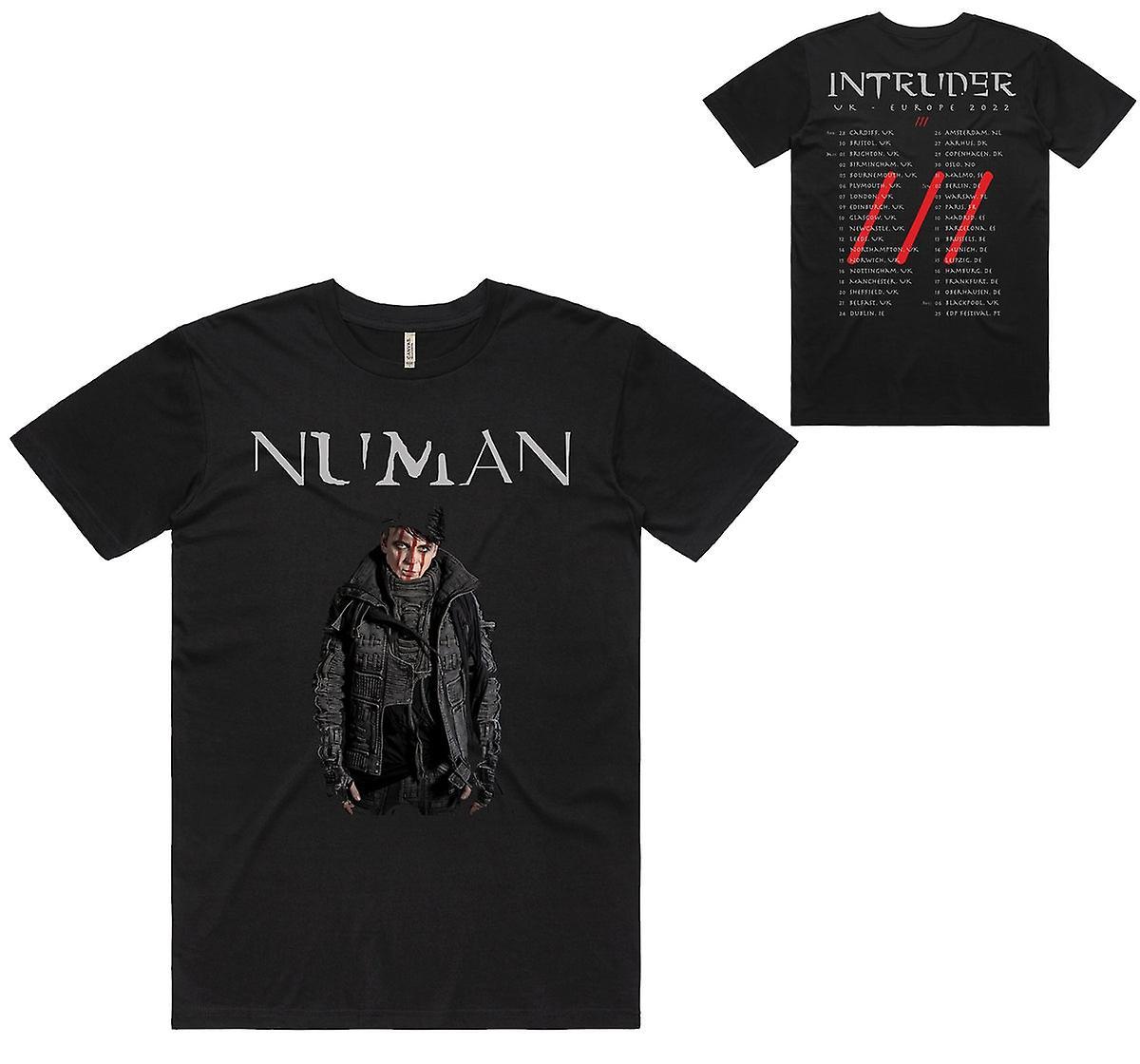 Gildan Gary Numan Intruder Tour Dates T-Shirt multicolor XL