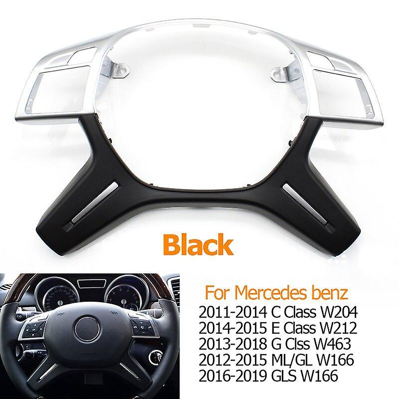 For Mercedes Benz C E M Ml Gl Gls G Class W204 W212 W166 W463 Car Steering Wheel Cover Panel Trim Replacement 0994640513 Vehicle Steering Wheel Cov...