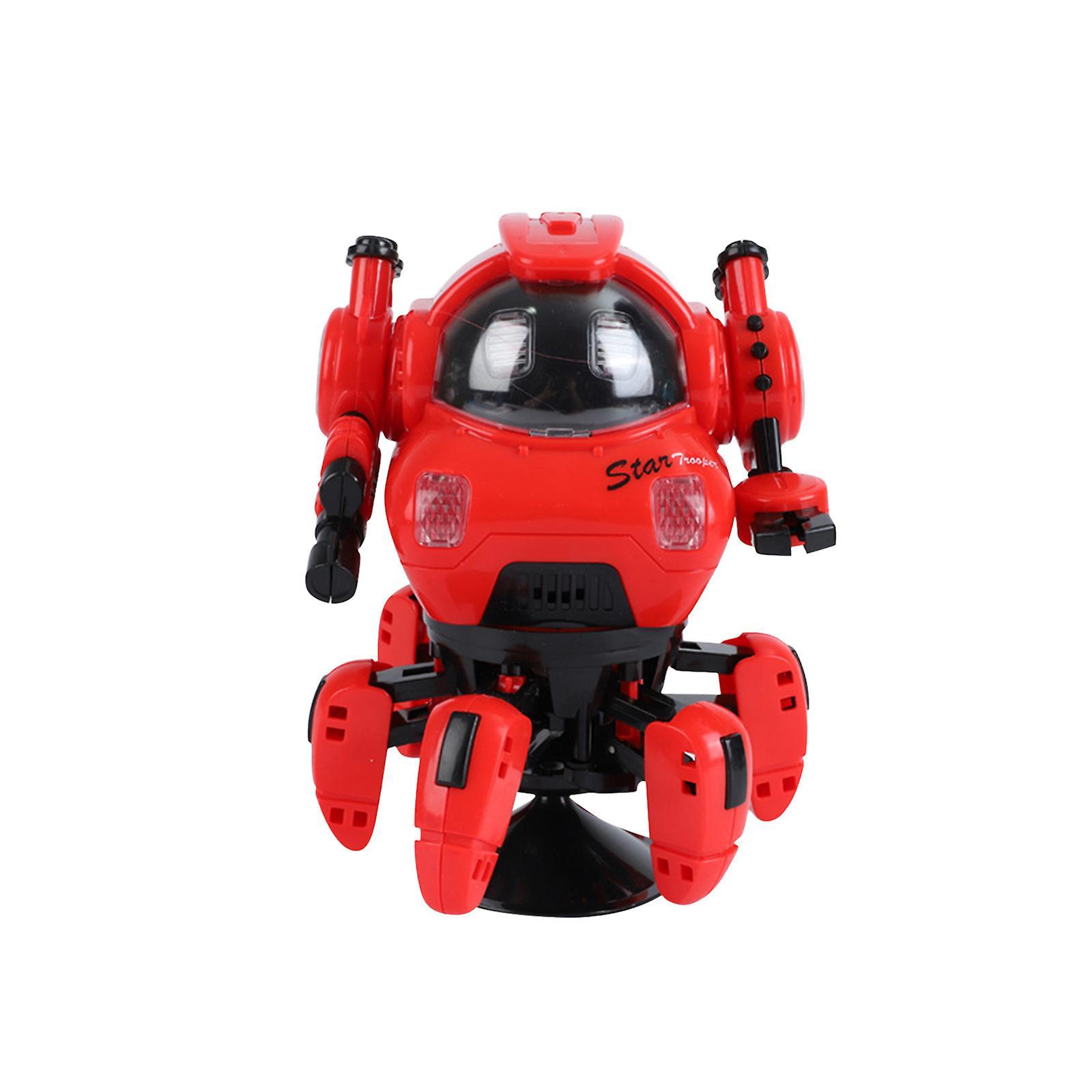 Dandanzhuan Electric Six-claw Fish Robot Dancing Music Light Children's Toys A