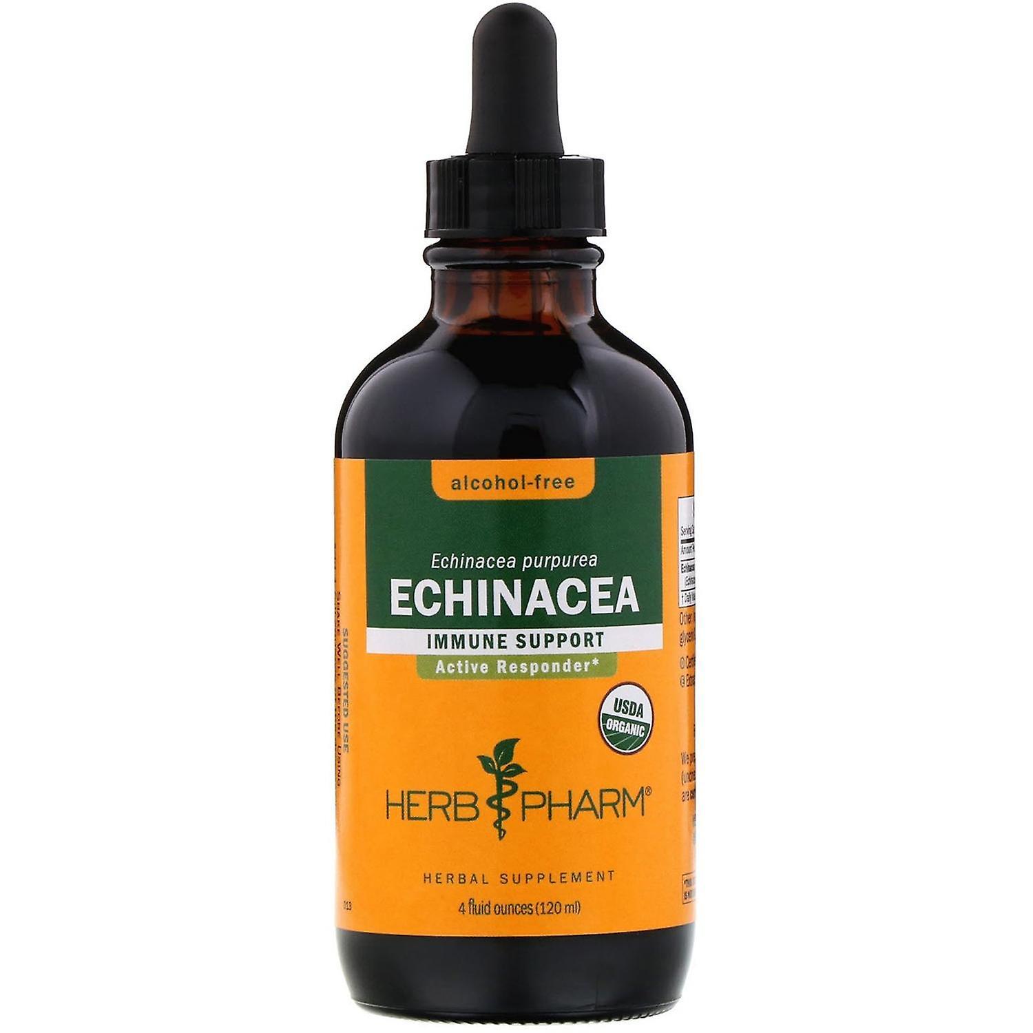 Herb Pharm, Echinacea, Alcohol-Free, 4 fl oz (120 ml)