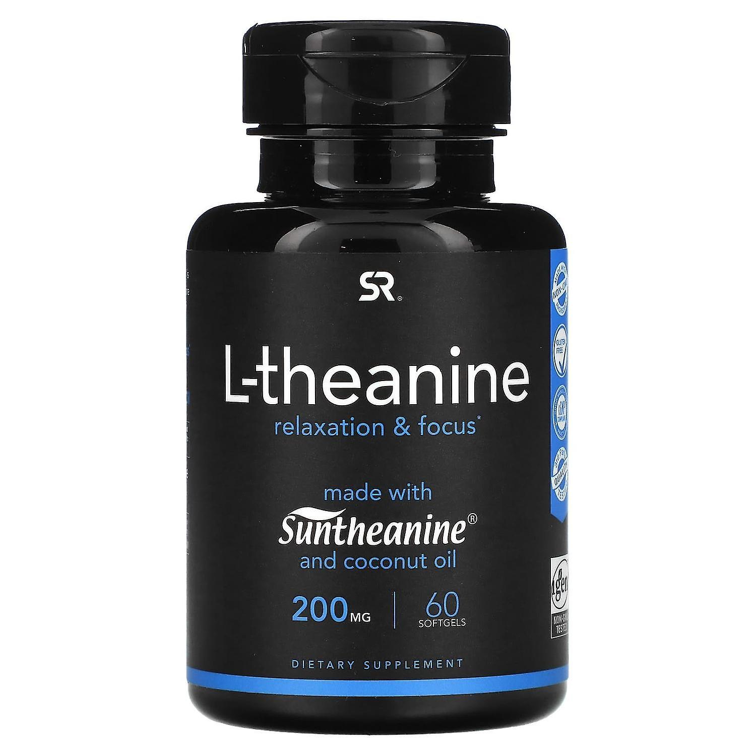 Sports Research, L-theanine, 200 mg, 60 Softgels