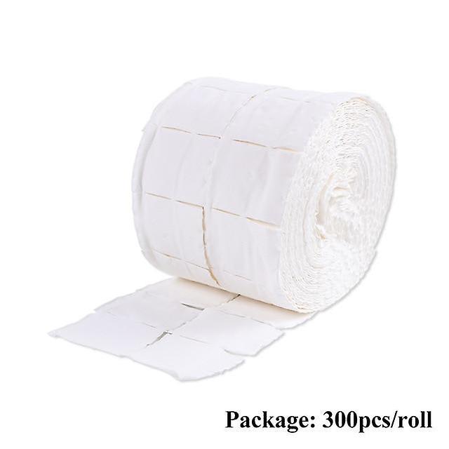 Slowmoose Nail Polish Remover Cotton Wipes For Uv Gel Manicure, Lint Free Cleaning Pads 300pcs