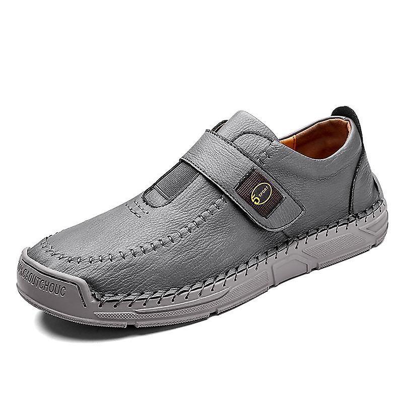 Mickcara Men's WE 7806 Slip-On Loafers Grey Us6.5/eu39