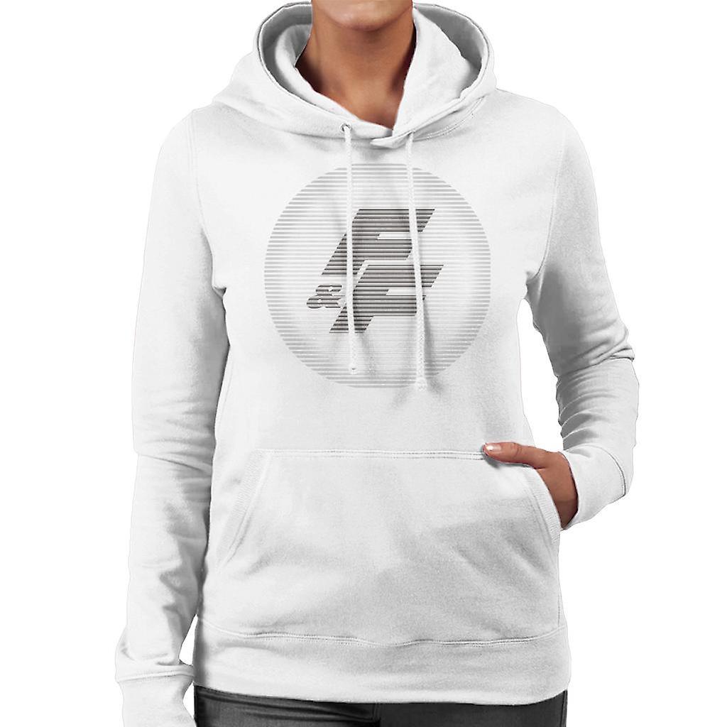 Fast & Furious Fast and Furious FF Logo Women's Hooded Sweatshirt White XX-Large